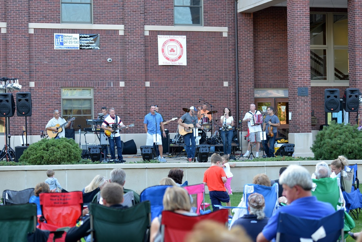 Fridays on the Green 2014  - Ken Dix and the Friday Night Lawn Jockeys- August 15
